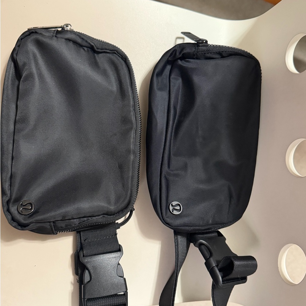 lululemon athletica black Belt Bag
